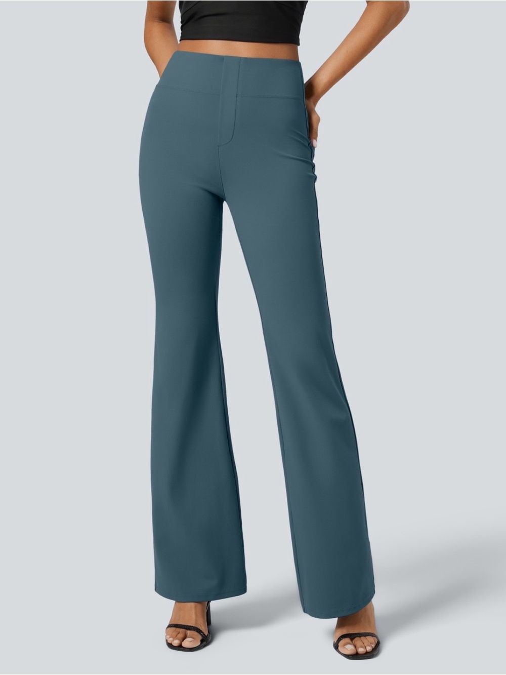 Halara Flex™ High Waisted Back Side Pocket Tapered Work Pants